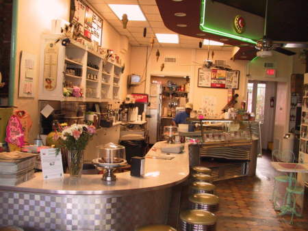 The interior of Sophie's