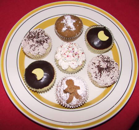 a sampling of CoCo's Cupcakes
